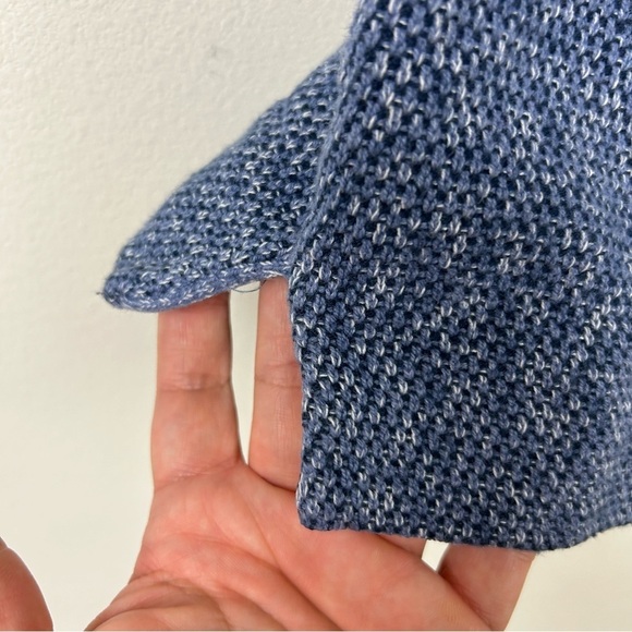 PureJill J. Jill Cotton marled long sleeve cowl neck sweater size: M Petite - Picture 10 of 11